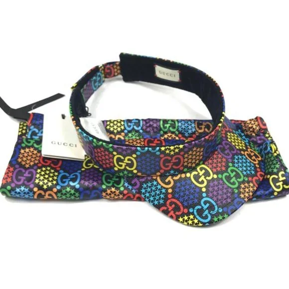 Gucci | Accessories | Gucci Gg Supreme Psychedelic Visor New  display picture 1